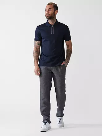 TOMMY HILFIGER | Poloshirt Regular Fit LIQUID COTTON | dunkelblau