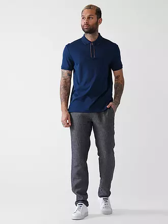 TOMMY HILFIGER | Poloshirt Regular Fit LIQUID COTTON | blau