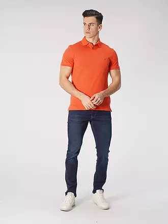 TOMMY HILFIGER | Poloshirt Regular Fit | grün