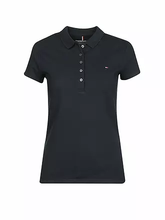 TOMMY HILFIGER | Poloshirt Slim Fit NEW CHIARA | blau