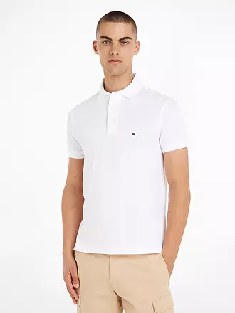 TOMMY HILFIGER | Poloshirt Slim Fit | schwarz