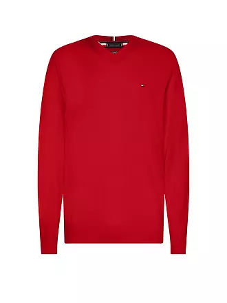 TOMMY HILFIGER | Pullover | rot