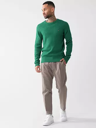 TOMMY HILFIGER | Pullover | grün