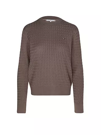 TOMMY HILFIGER | Pullover | braun