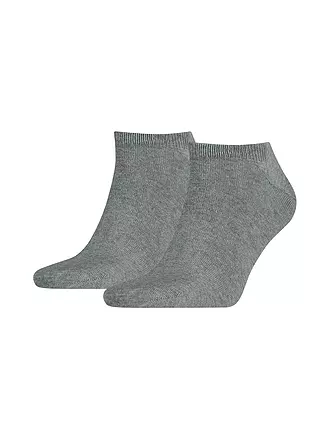 TOMMY HILFIGER | Sneaker Socken 2-er Pkg. weiss | grau