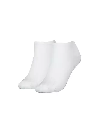 TOMMY HILFIGER | Sneaker Socken 2er Pkg black | weiss