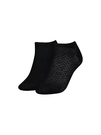 TOMMY HILFIGER | Sneaker Socken 2er Pkg black | dunkelblau