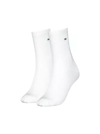 TOMMY HILFIGER | Socken 2-er Pkg white | weiss