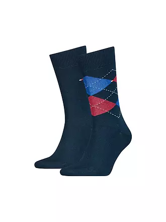 TOMMY HILFIGER | Socken 2-er Pkg. anthracite | dunkelblau