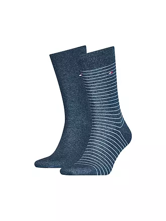 TOMMY HILFIGER | Socken 2-er Pkg. dark navy | blau