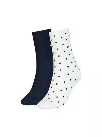 TOMMY HILFIGER | Socken 2er Pkg black | creme