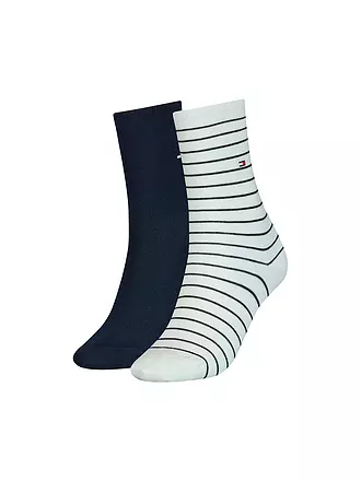 TOMMY HILFIGER | Socken 2er Pkg black | creme