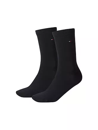 TOMMY HILFIGER | Socken 2er-Packung black | blau