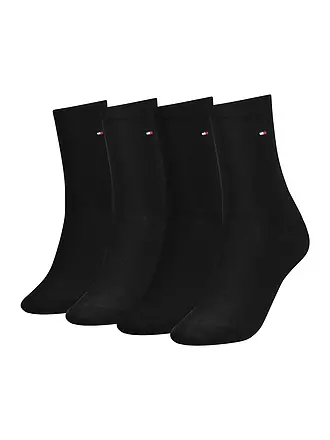 TOMMY HILFIGER | Socken 4er Pkg. Black | blau