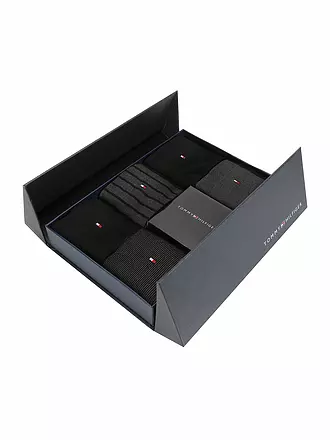 TOMMY HILFIGER | Socken Geschenkbox 5er Pkg black | blau