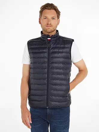 TOMMY HILFIGER | Steppgilet | blau