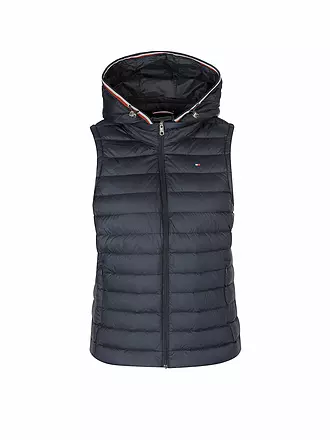 TOMMY HILFIGER | Steppgilet | schwarz