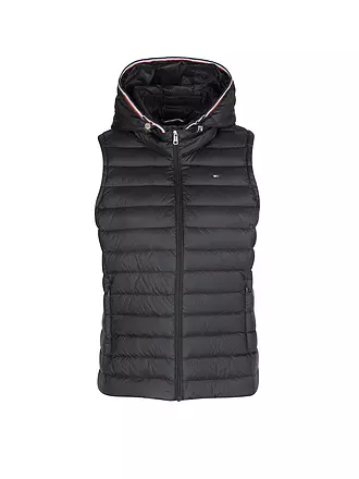 TOMMY HILFIGER | Steppgilet | schwarz