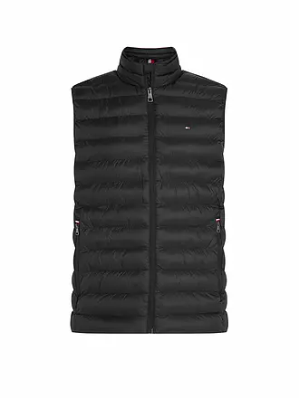TOMMY HILFIGER | Steppgilet | schwarz