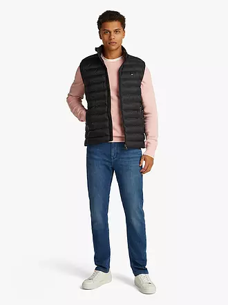 TOMMY HILFIGER | Steppgilet | schwarz