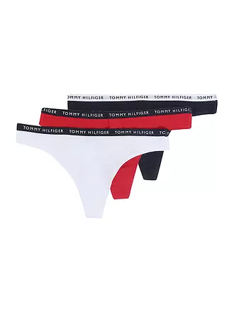 TOMMY HILFIGER | String 3-er Pkg. | schwarz