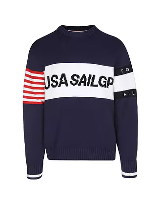 TOMMY HILFIGER | Sweater TH x SailGP | blau