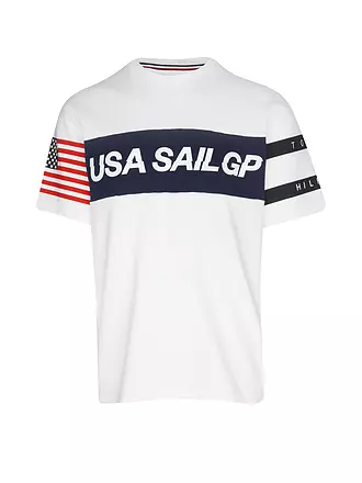 TOMMY HILFIGER | T-Shirt TH x SailGP | weiss