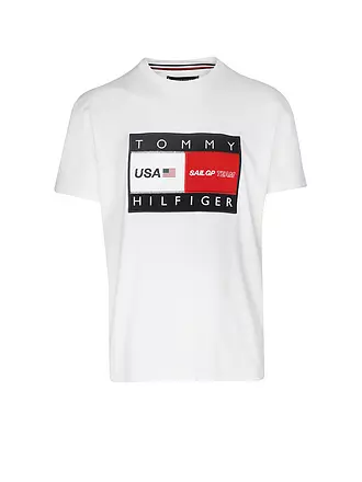 TOMMY HILFIGER | T-Shirt TH x SailGP | weiss