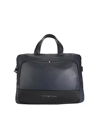 TOMMY HILFIGER | Tasche TH ESSENTIAL SLIM COMPUTER BAG | blau