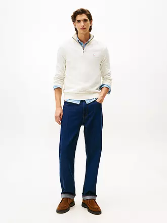 TOMMY HILFIGER | Troyer Pullover | creme