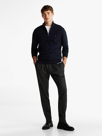 TOMMY HILFIGER | Troyerpullover | schwarz
