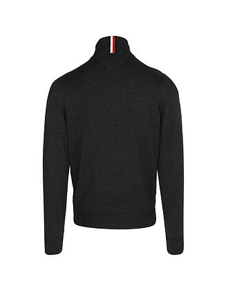 TOMMY HILFIGER | Troyerpullover | schwarz