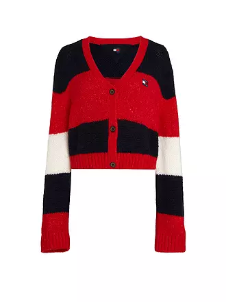 TOMMY JEANS | Cardigan | rot