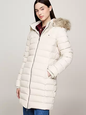 TOMMY JEANS | Daunenmantel | creme
