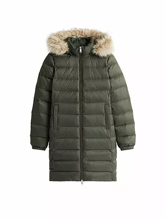 TOMMY JEANS | Daunenmantel | olive