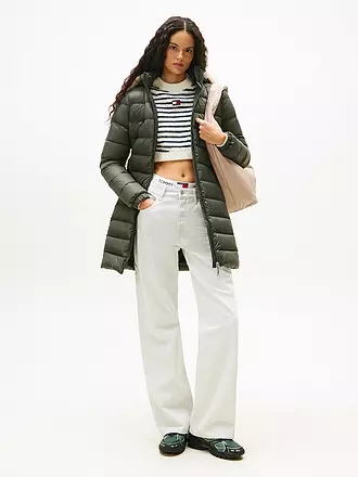 TOMMY JEANS | Daunenmantel | olive