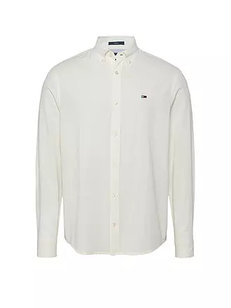TOMMY JEANS | Hemd Regular Fit | weiss
