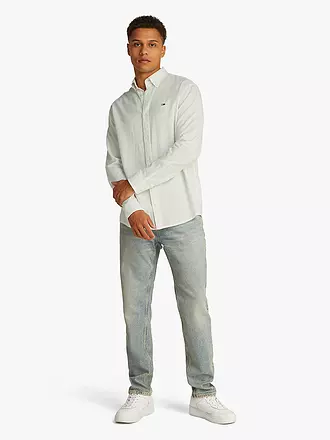 TOMMY JEANS | Hemd Regular Fit | weiss