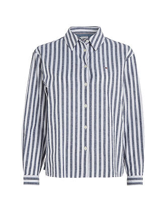 TOMMY JEANS | Hemdbluse | blau