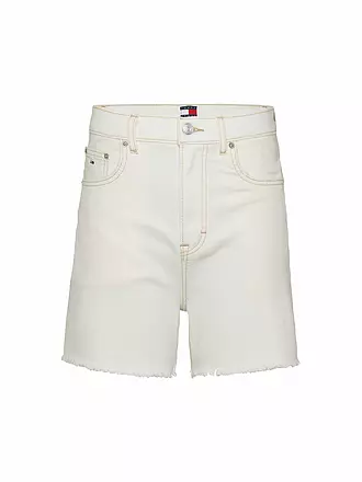 TOMMY JEANS | Jeansshorts Mom Fit | weiss