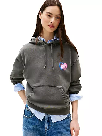 TOMMY JEANS | Kapuzensweater - Hoodie | schwarz