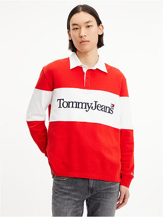 TOMMY JEANS | Poloshirt | rot