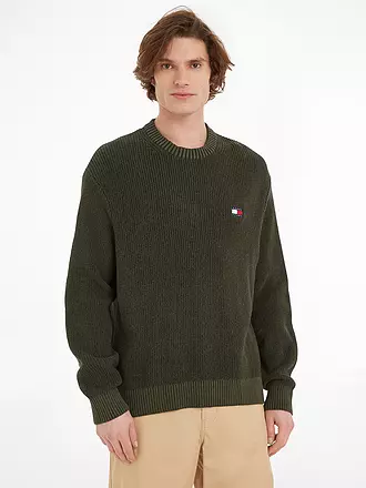 TOMMY JEANS | Pullover | olive