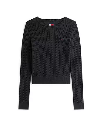 TOMMY JEANS | Pullover | schwarz