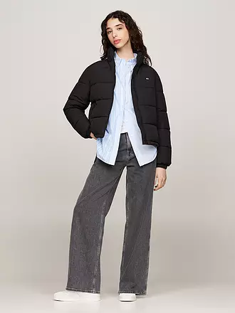TOMMY JEANS | Steppjacke | schwarz
