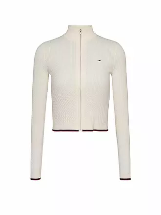 TOMMY JEANS | Strickjacke | weiss
