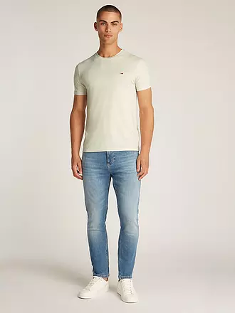 TOMMY JEANS | T-Shirt Slim Fit | schwarz