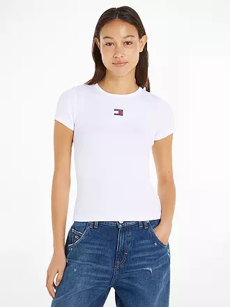 TOMMY JEANS | T-Shirt | weiss