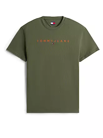 TOMMY JEANS | T-Shirt | olive