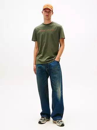 TOMMY JEANS | T-Shirt | olive